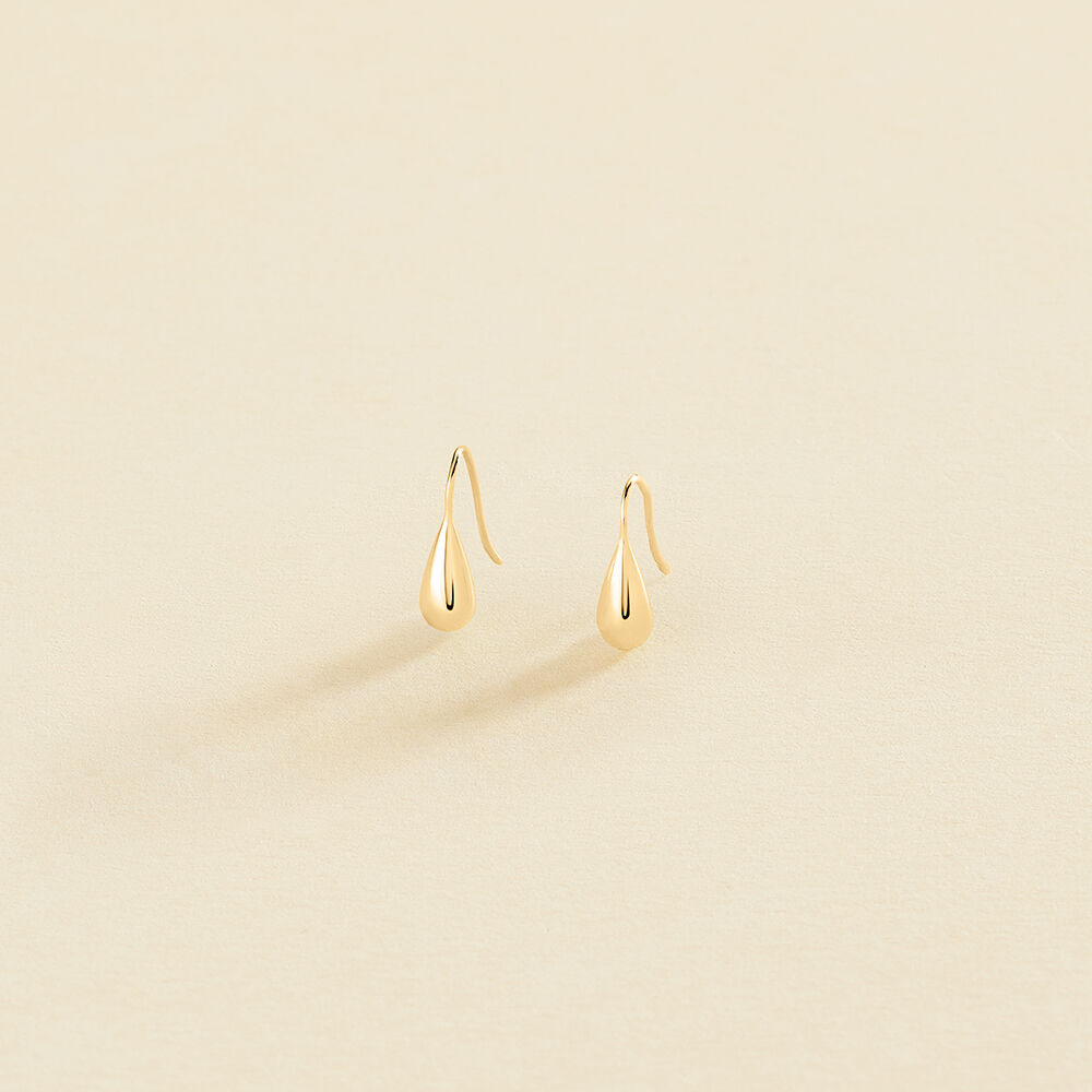 Pendientes largos DANAE - Dorado - Pendientes  | Agatha