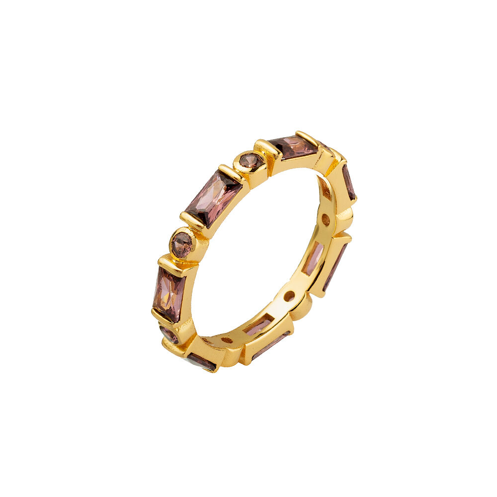 Anillo fino MARILYN - Rosa / Oro - Anillos  | Agatha